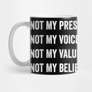 anti trump Mug